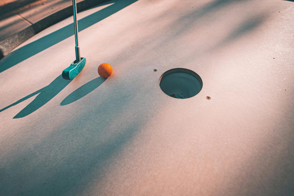 Perfect Putt in mini golf