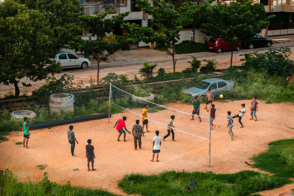 volleyball field